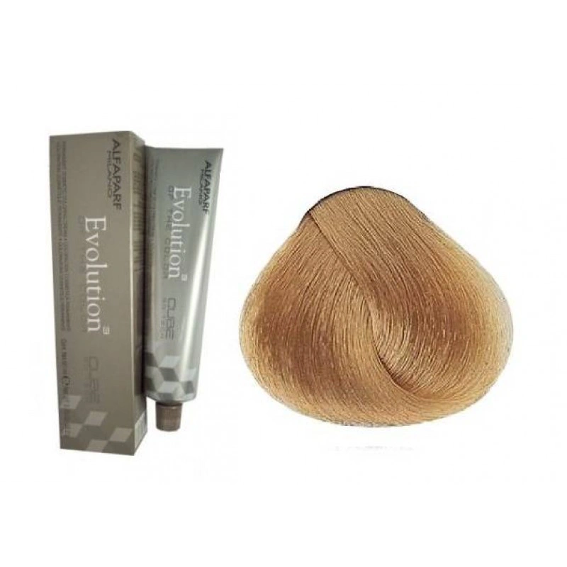 Alfaparf Evolution of the Color CUBE hajfesték - 10.3 60ml Lightest Golden Blonde képe 2